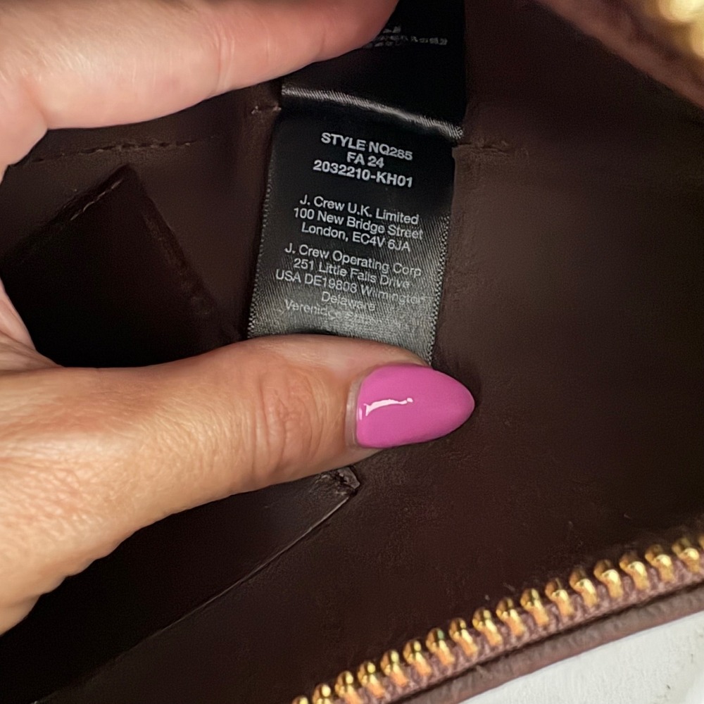 Madewell The Essential Sling Crossbody Bag Chocolate Raisin - Picture 5 of 6